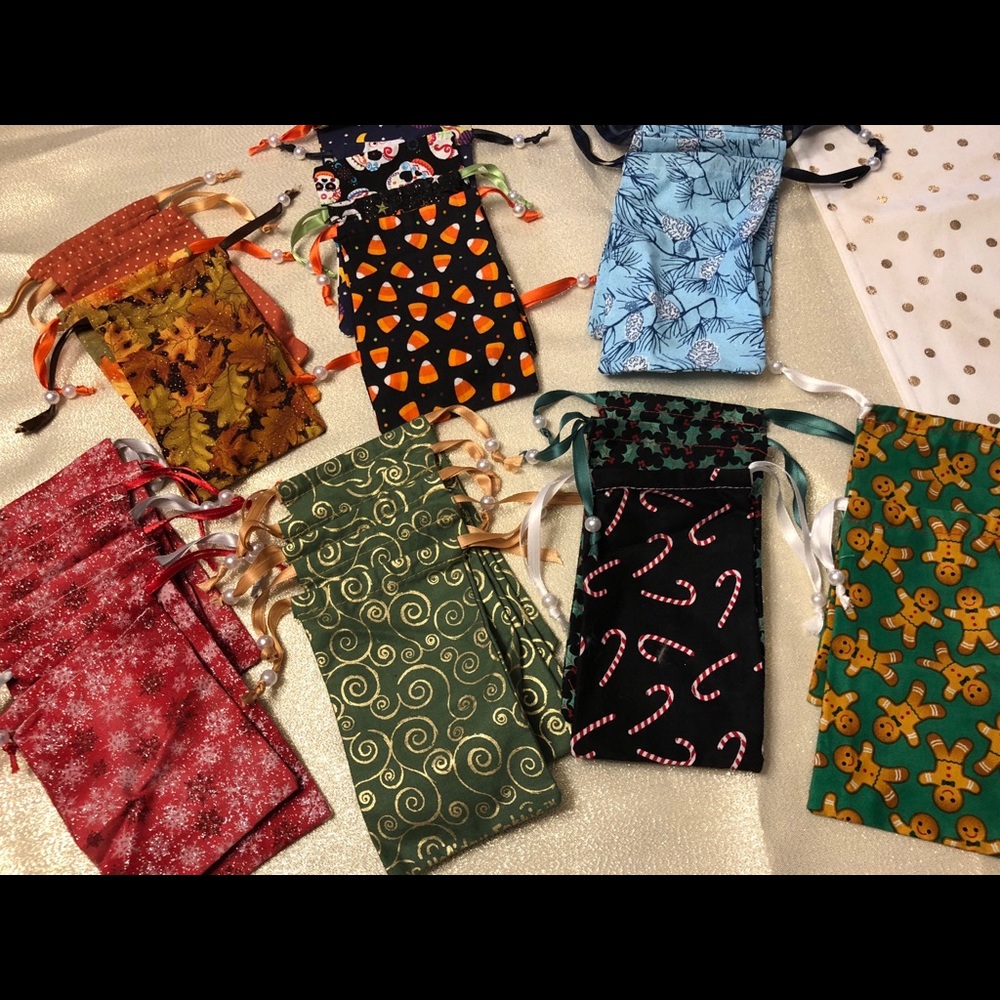 LipSense/Lipstick and makeup pouches